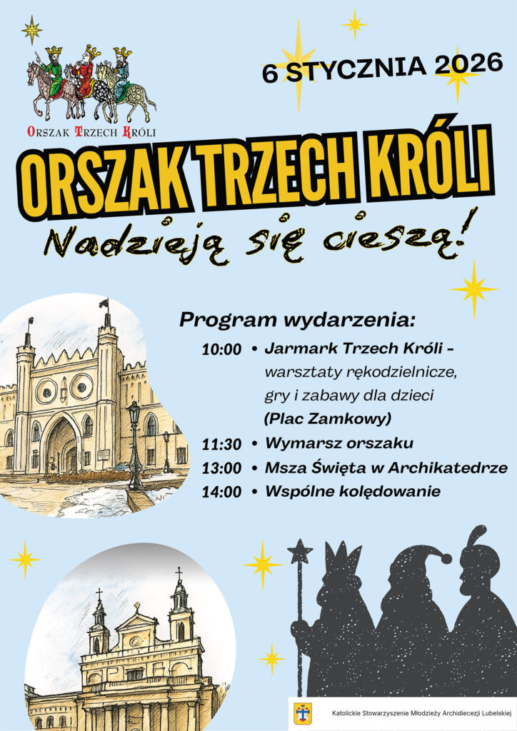Orszak Trzech Króli 2026 w Lublinie