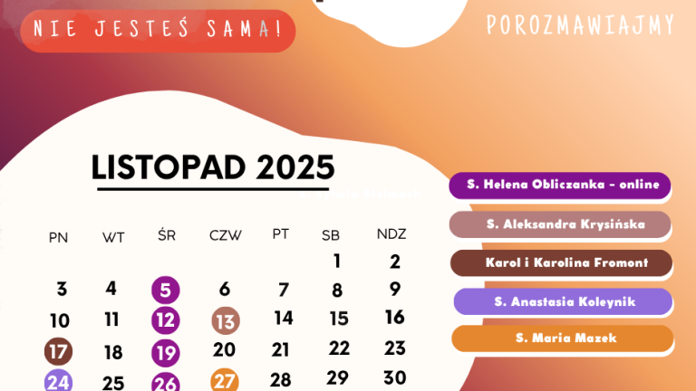 Dyżury listopad 2025