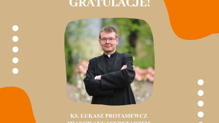 GRATULACJE! Ks. Protas.
