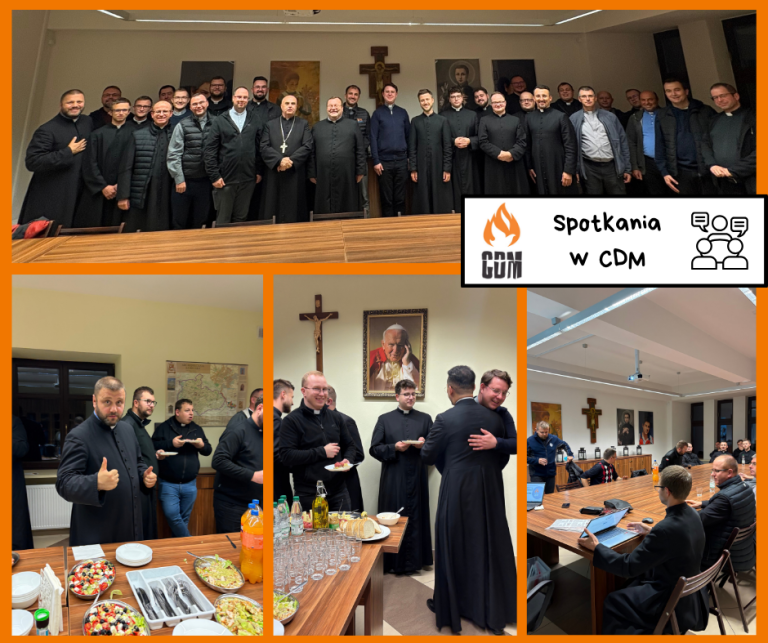 Kolaż spotkanie Księży